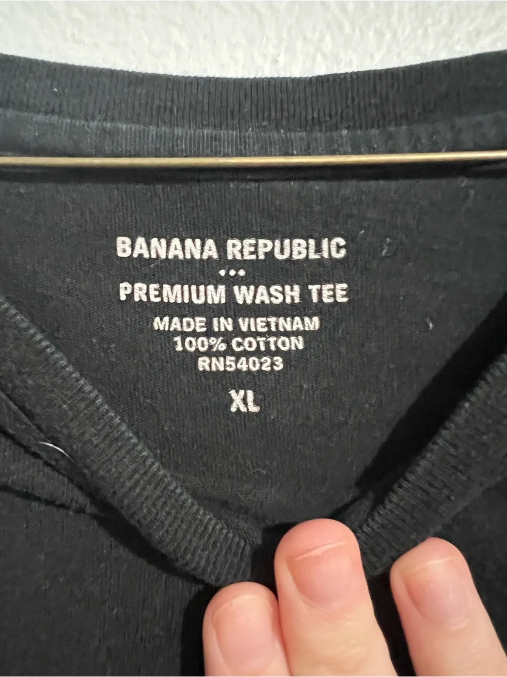 Banana Republic Black Short Sleeve Crewneck Tee shirt